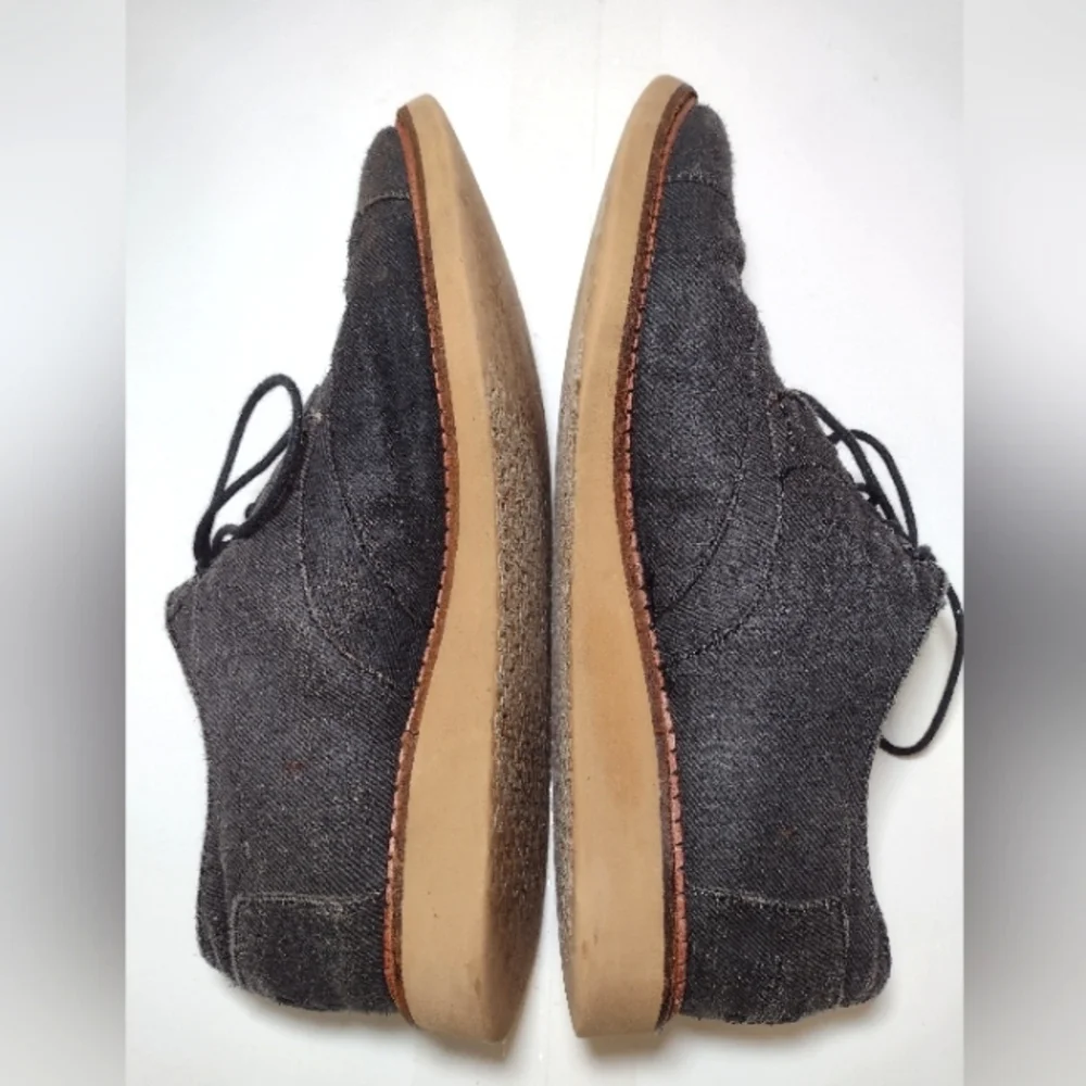 Toms Men's Sharcoal Canvas Shoes Size (9.5)